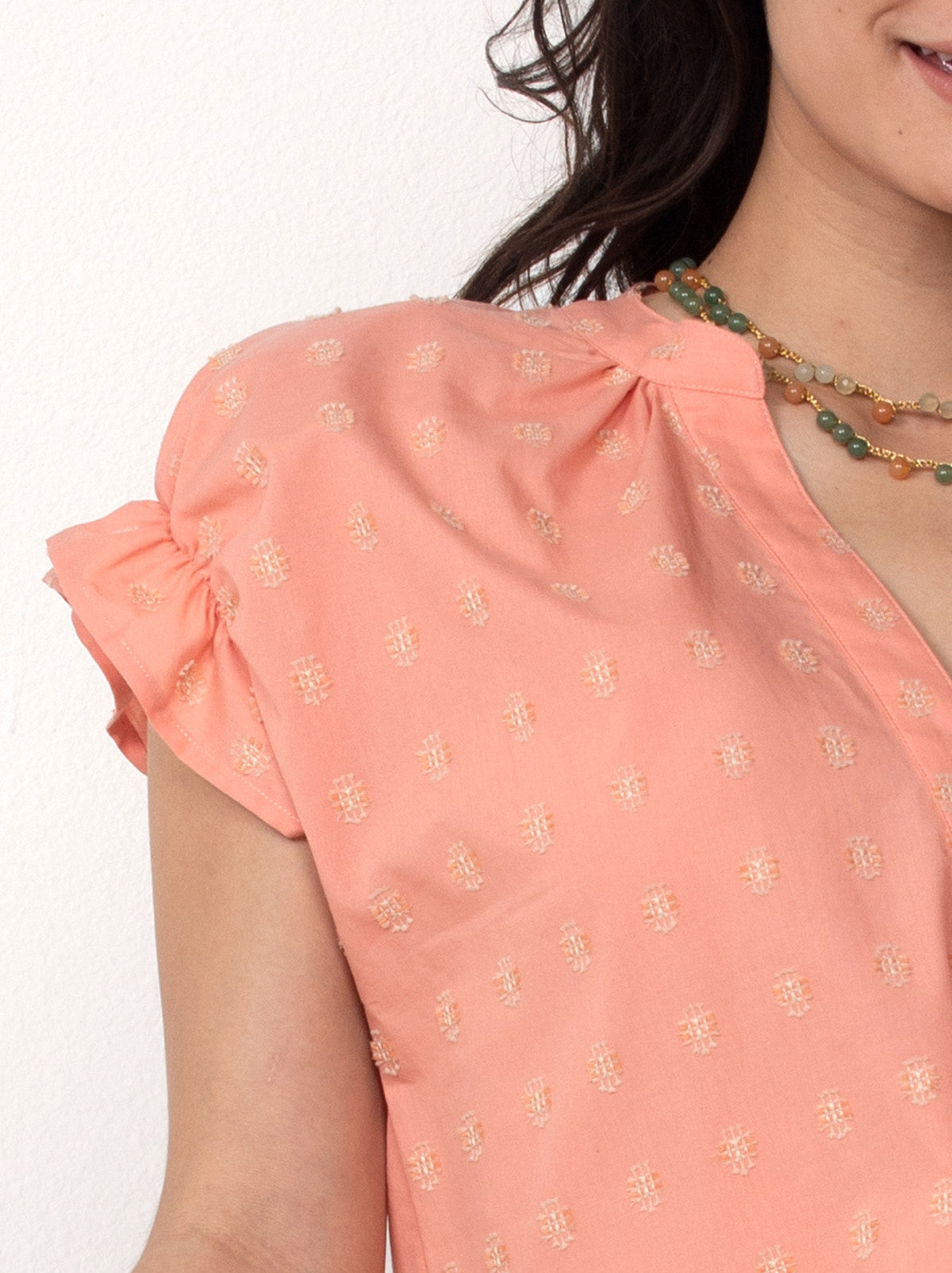 Cotton Peasant Blouse