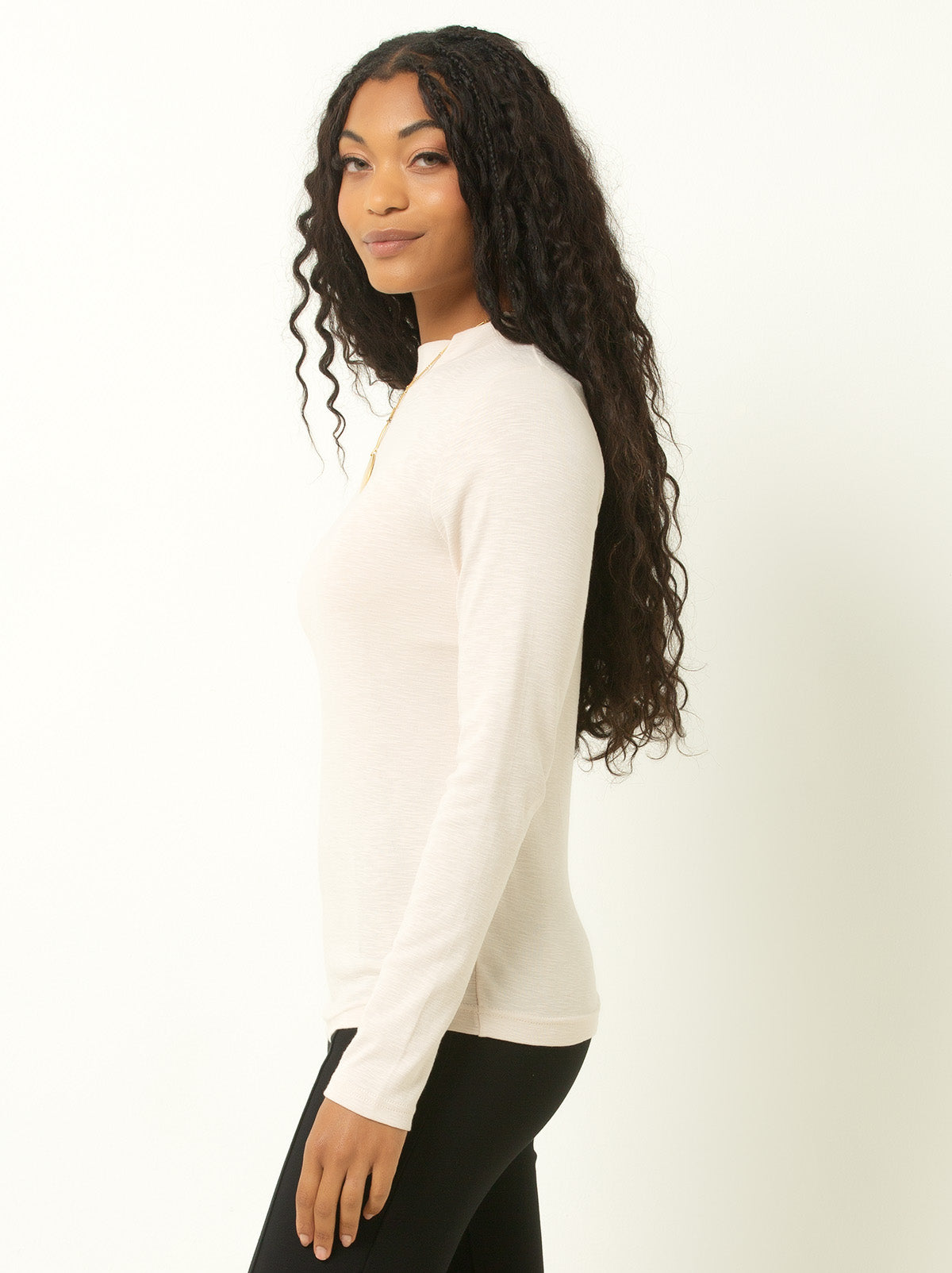 Long Sleeve Knit Top
