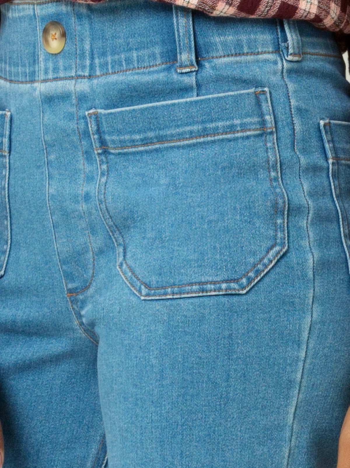 High Waist Crop Jean