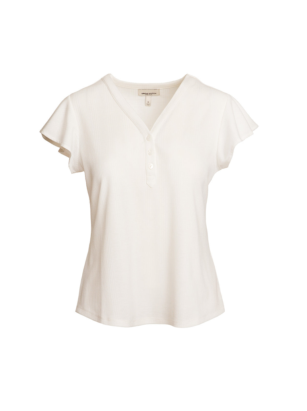 Flutter Sleeve Henley