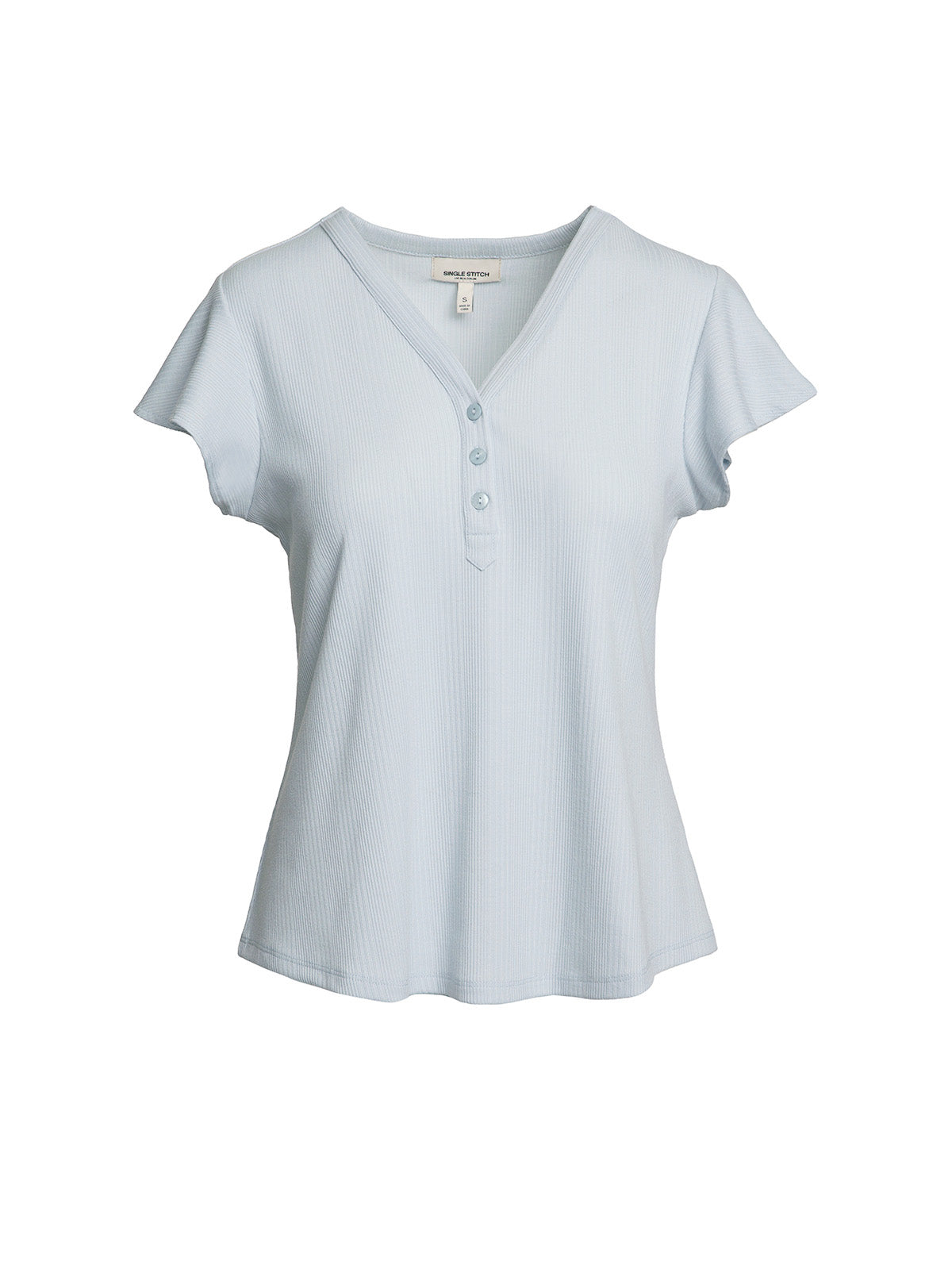 Flutter Sleeve Henley