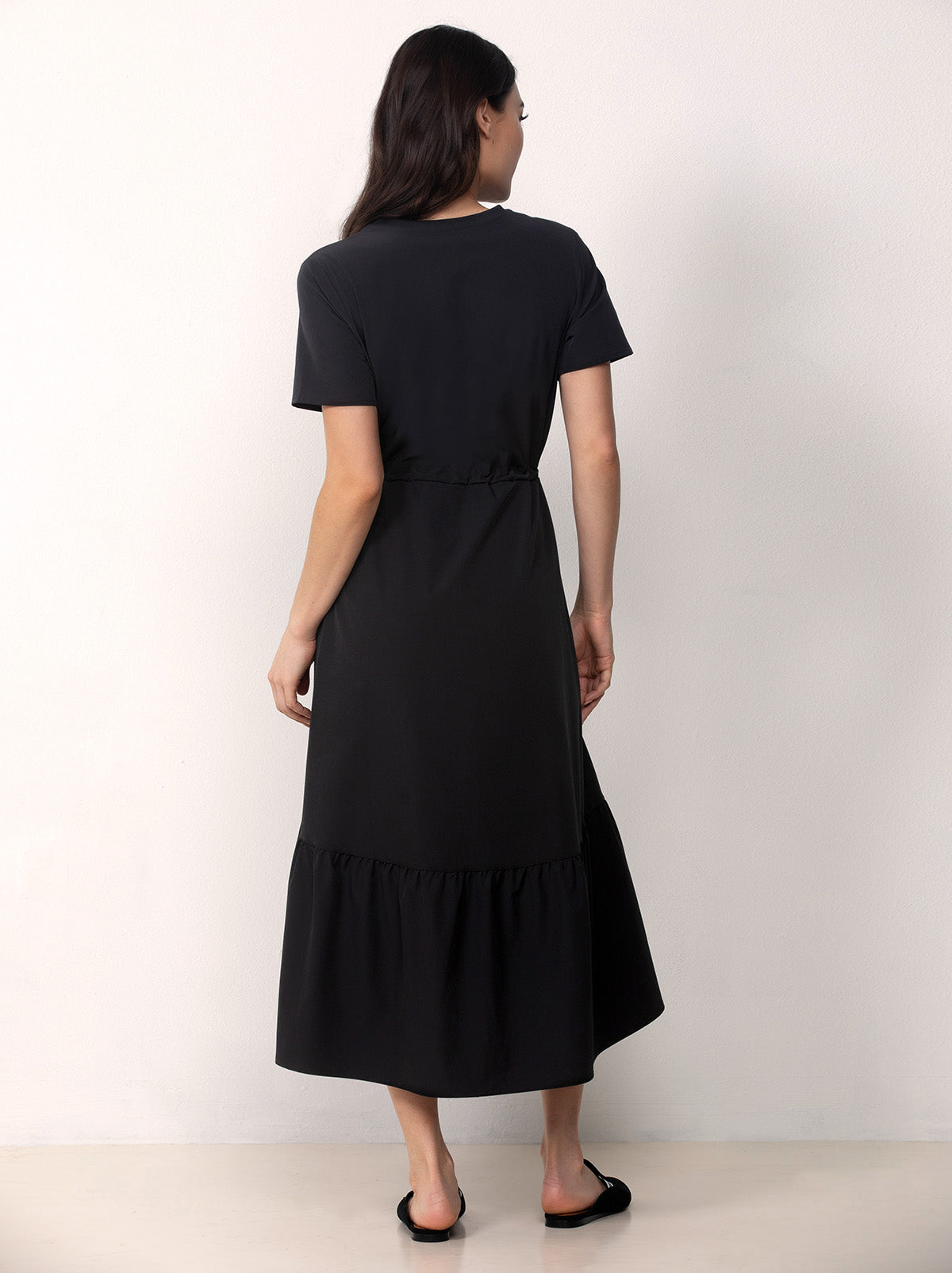 Tiered Midi Dress