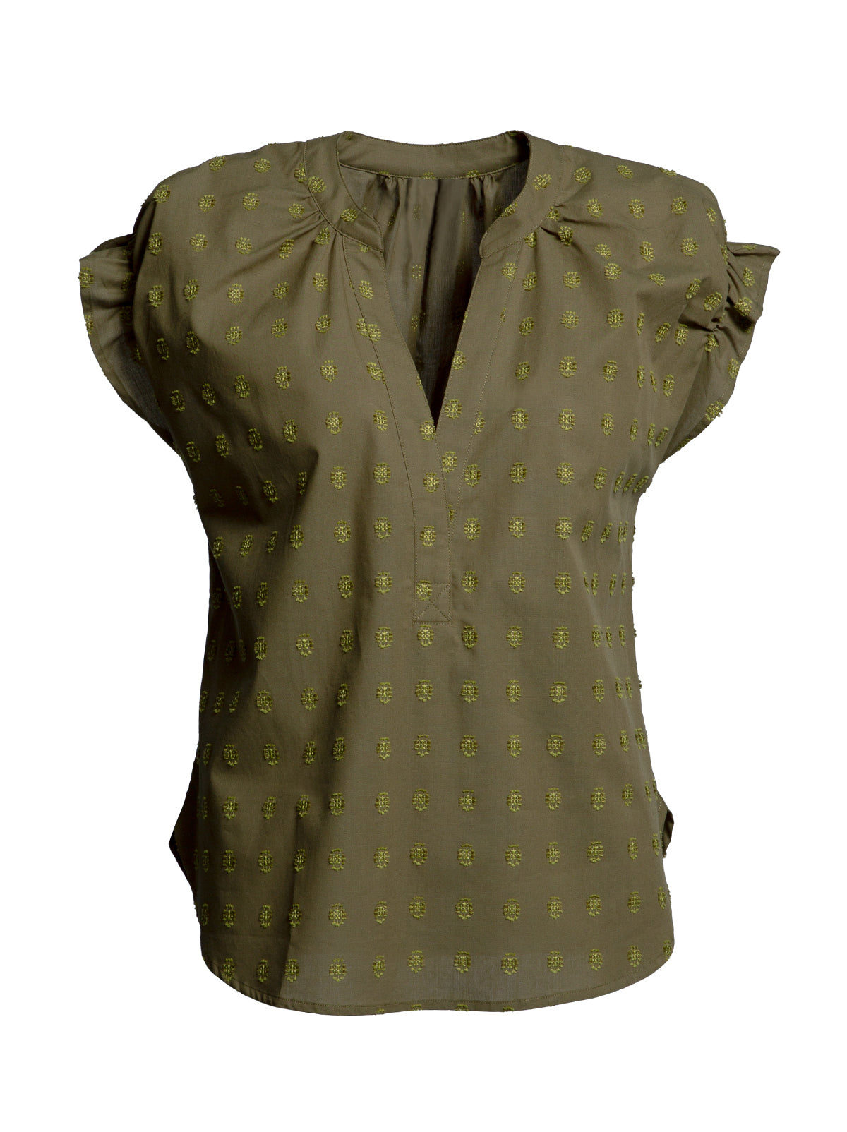 Cotton Peasant Blouse