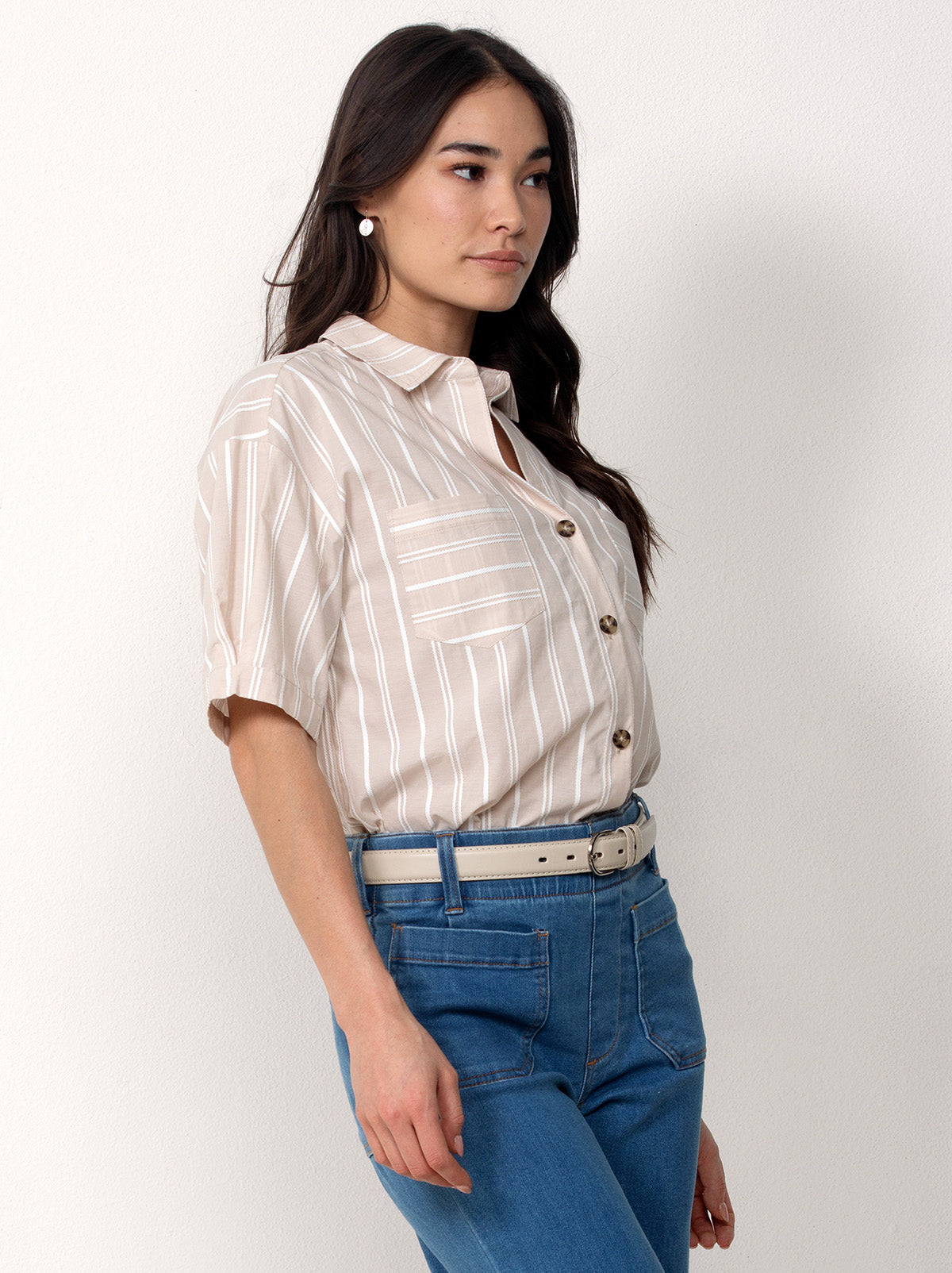Cotton Button Up Shirt