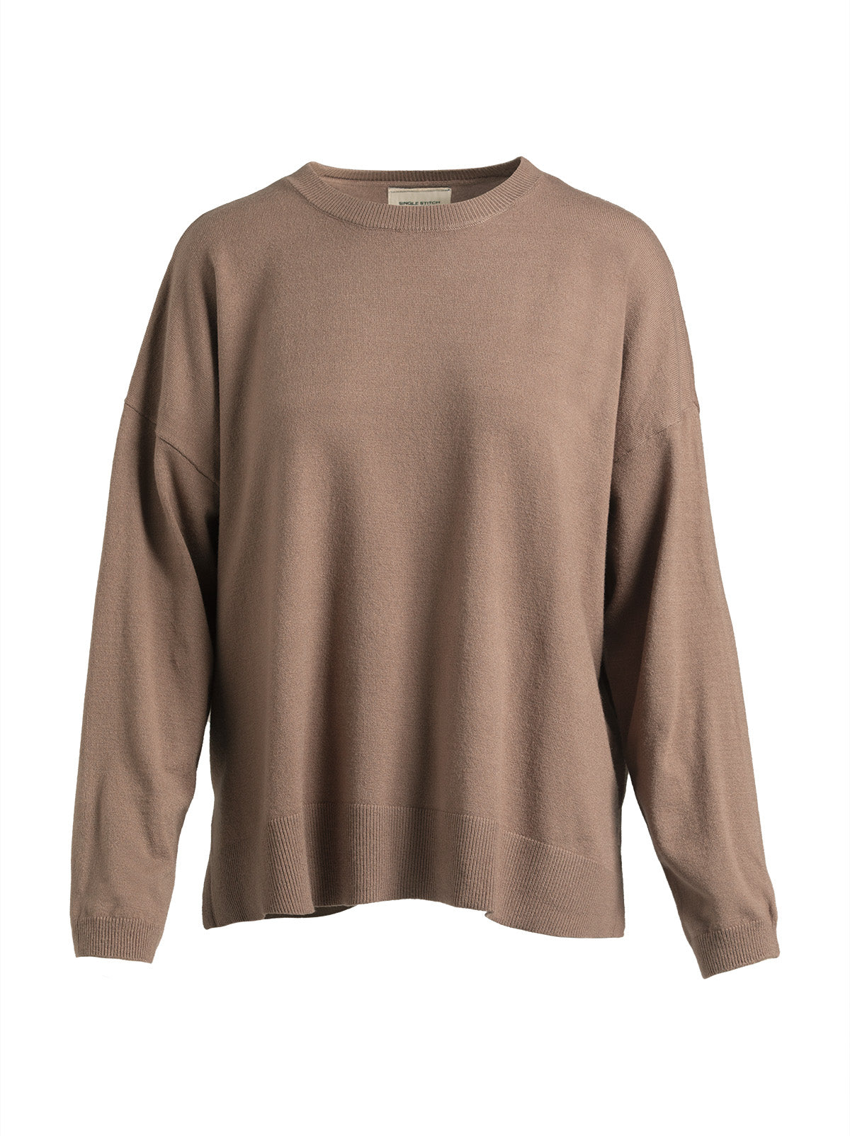 Relaxed Crew Neck Sweater