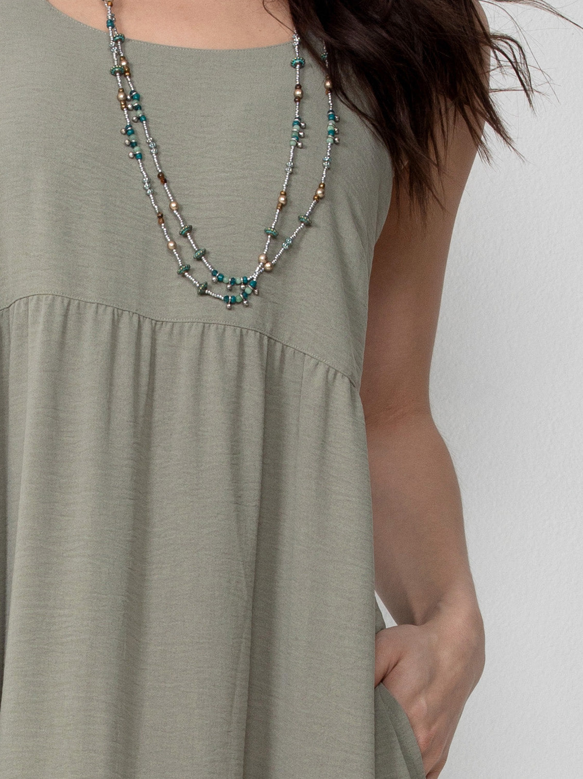 Tiered Maxi Dress