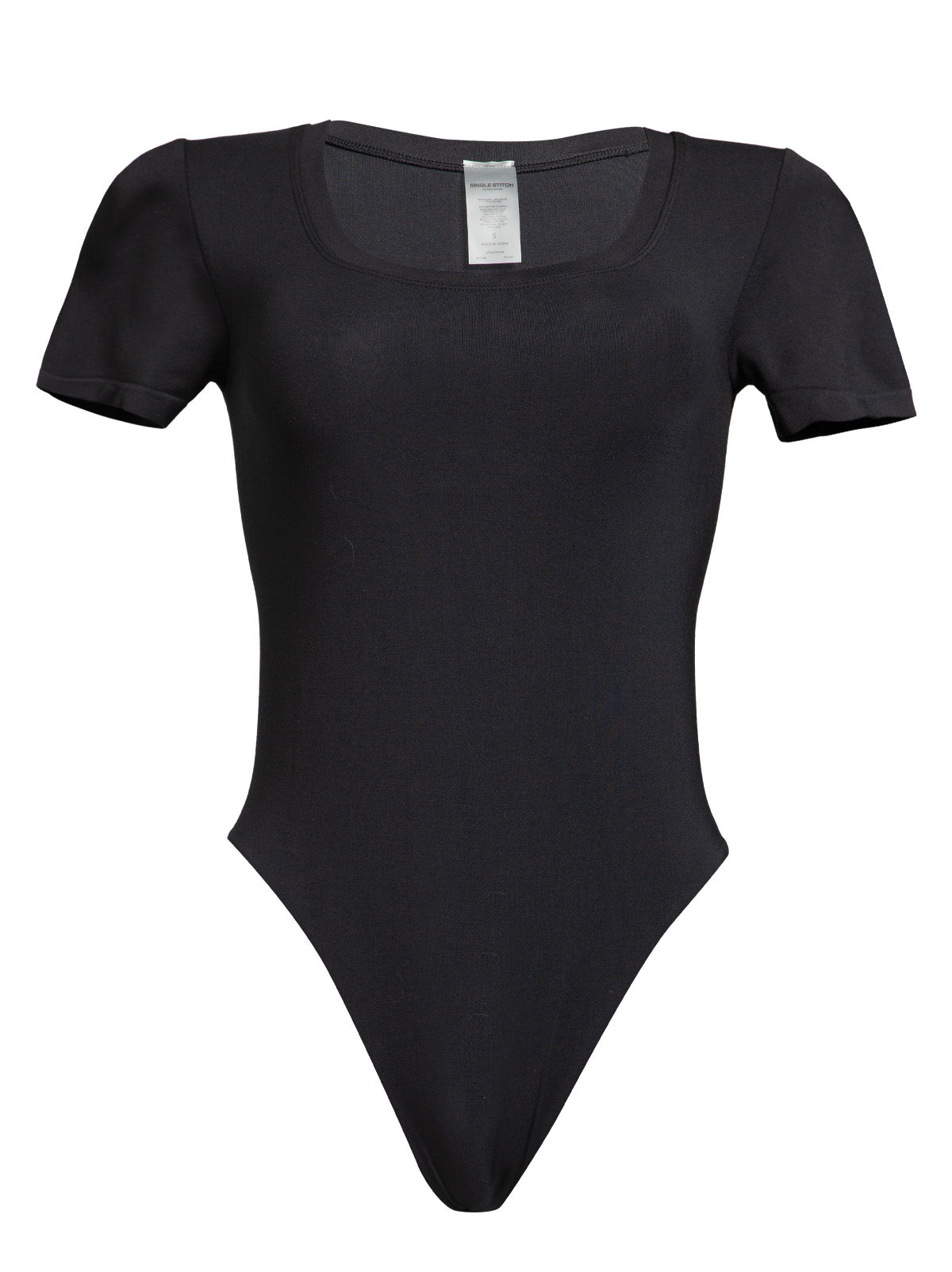 black ghost model image of bodysuit