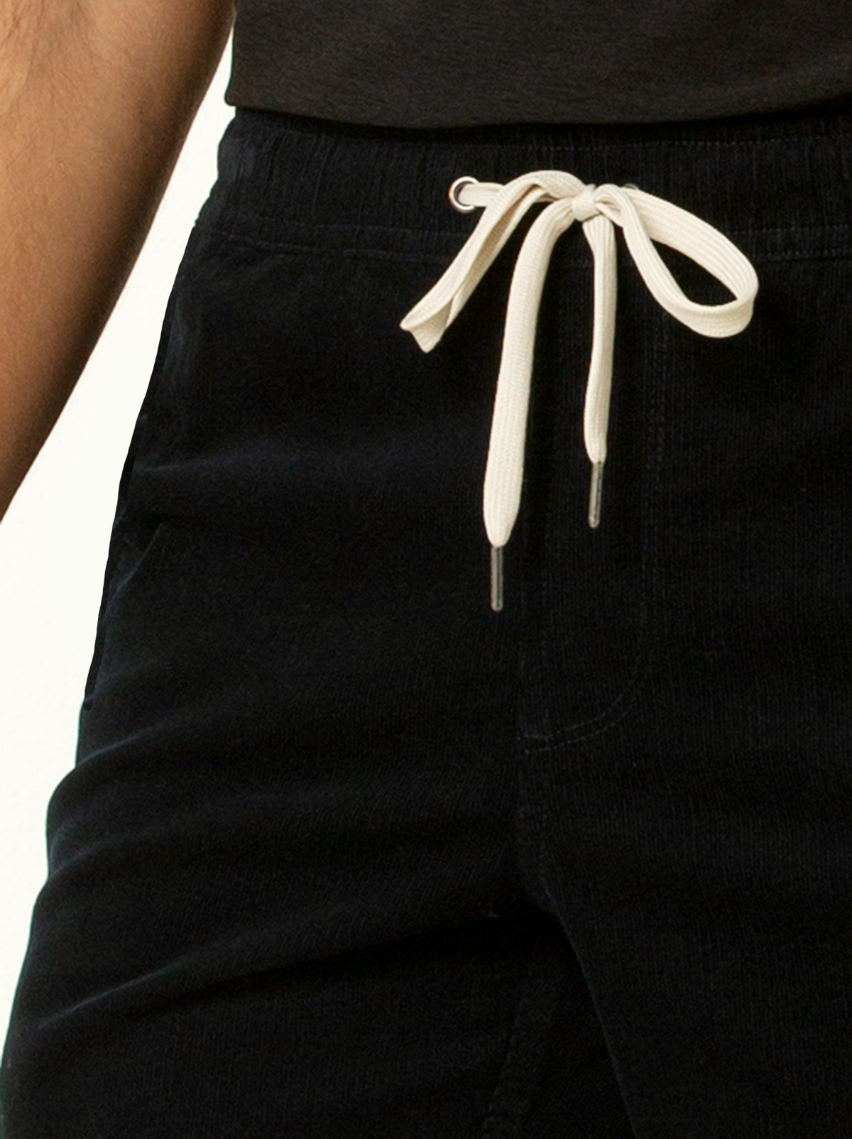 Drawstring Corduroy Shorts