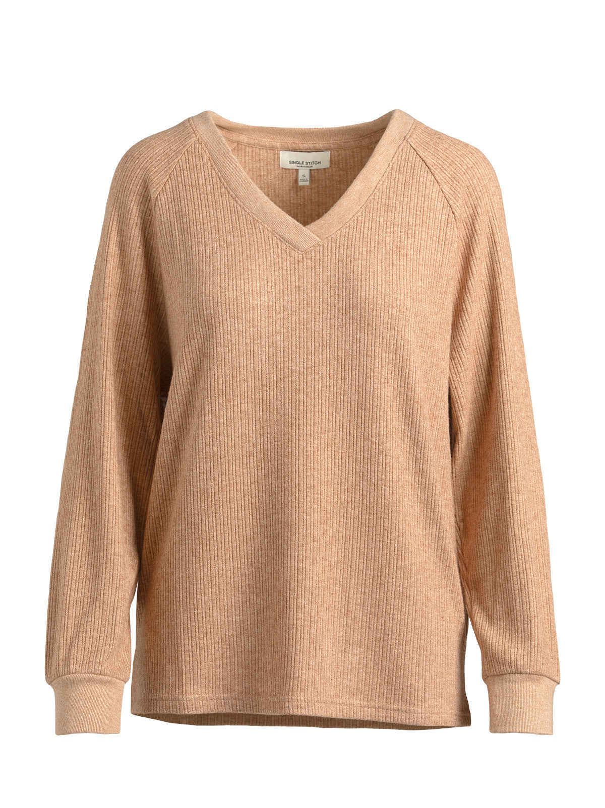 Classic Ribbed V-Neck Sweater