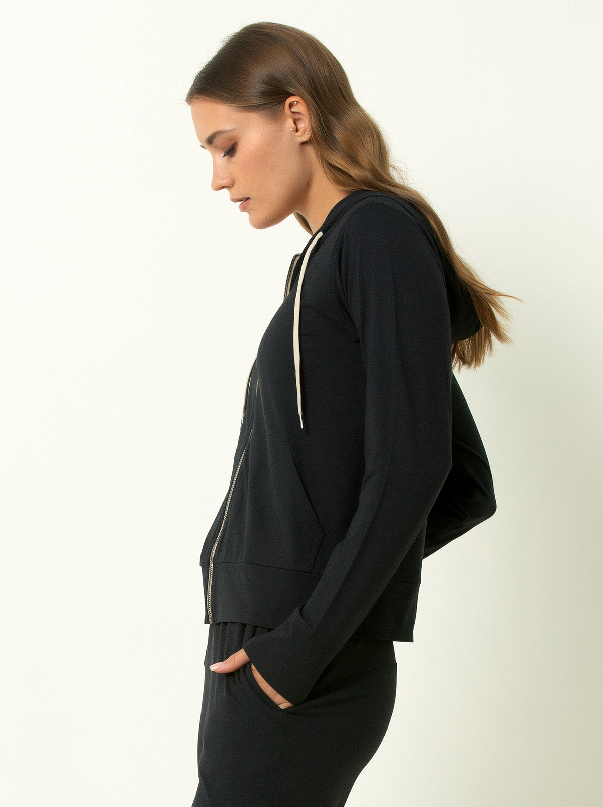 Lightweight Full Zip Hoodie