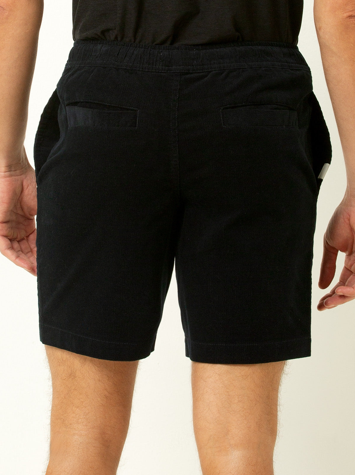 けんTENDERLOIN CORDUROY SHORTS BLACK Drawstring Corduroy Shorts