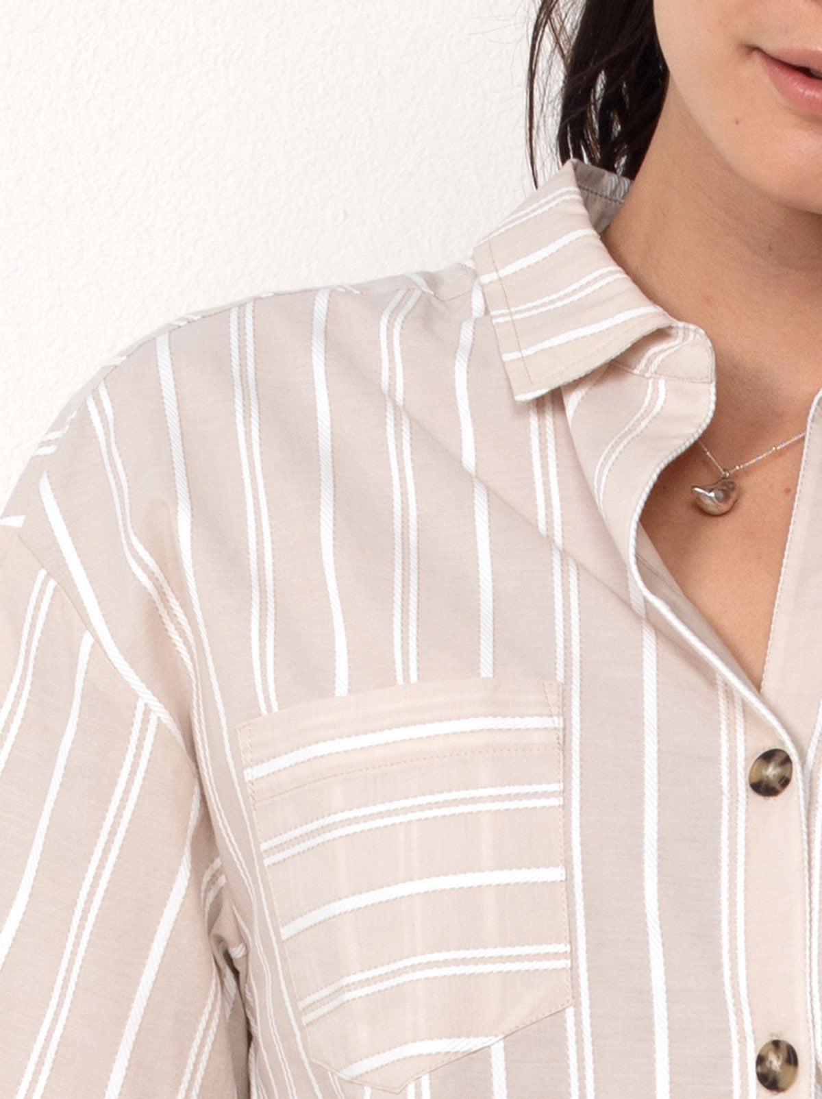 Cotton Button Up Shirt