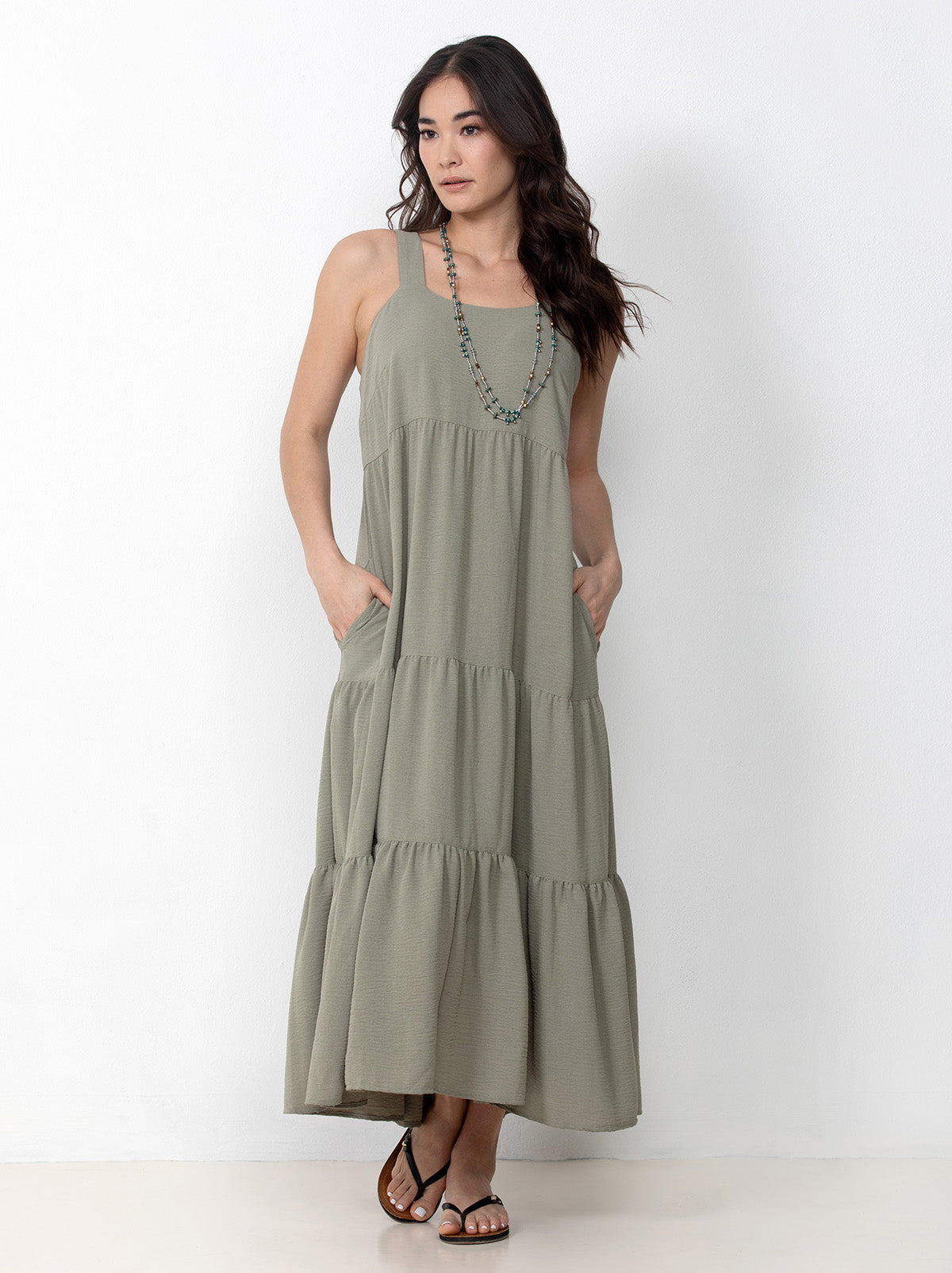 Tiered Maxi Dress