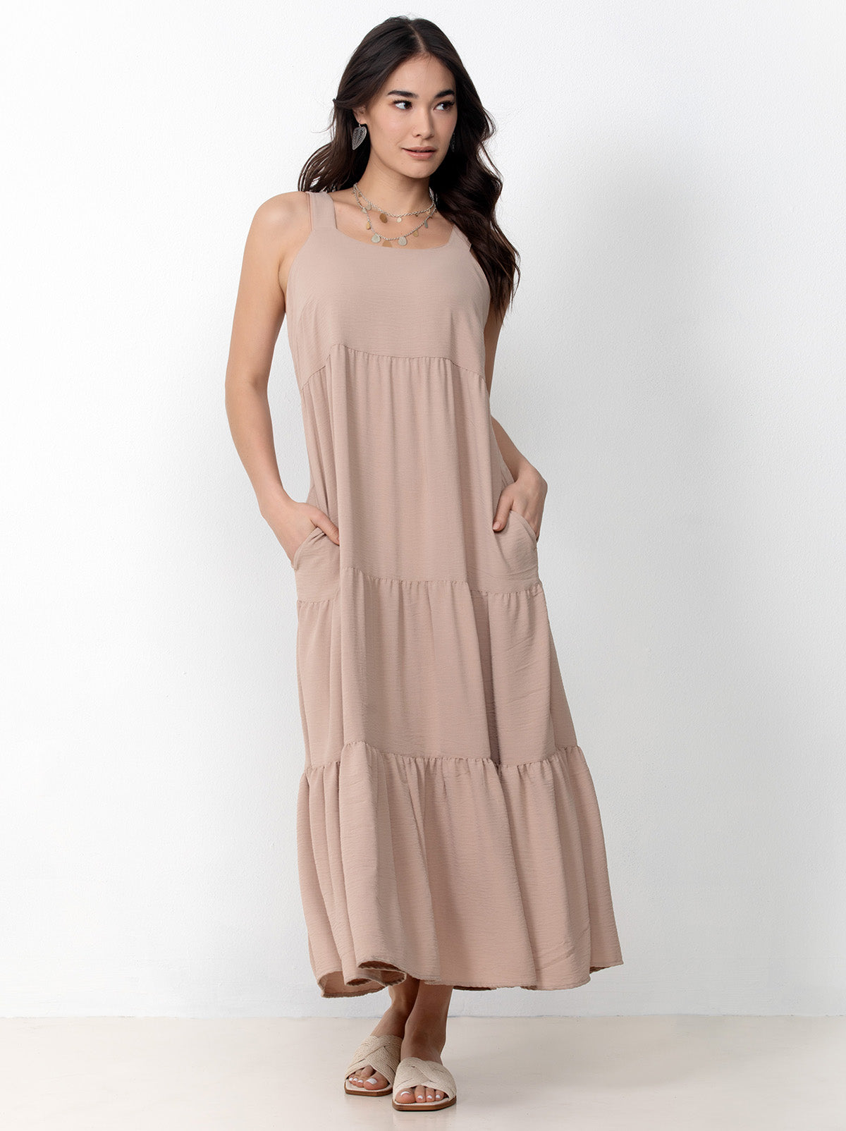 Tiered Maxi Dress